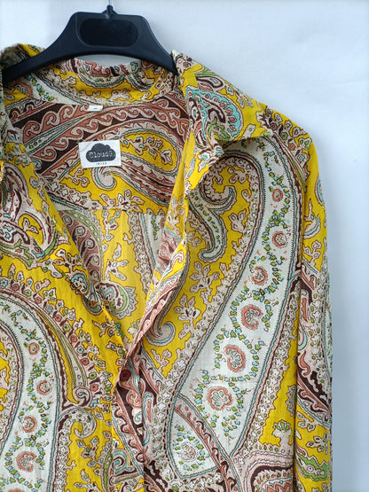 CLOUD9. Blusa amebas amarilla T.s