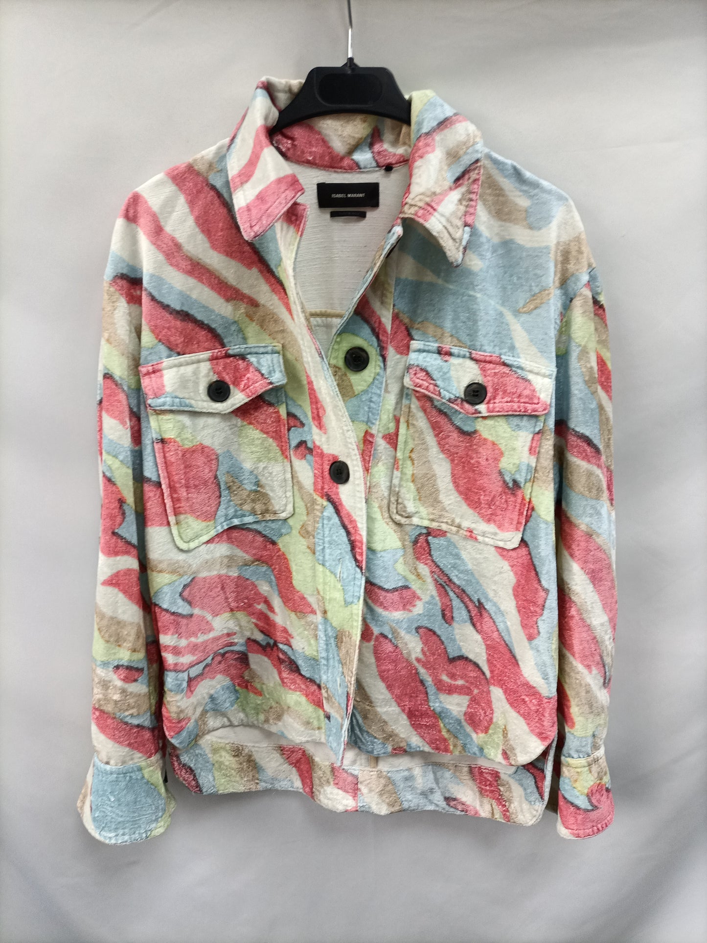 ISABEL MARANT. Sobrecamisa terciopelo T.u(m)