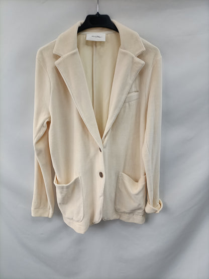 AMERICAN VINTAGE. Blazer beiges terciopelo T.s
