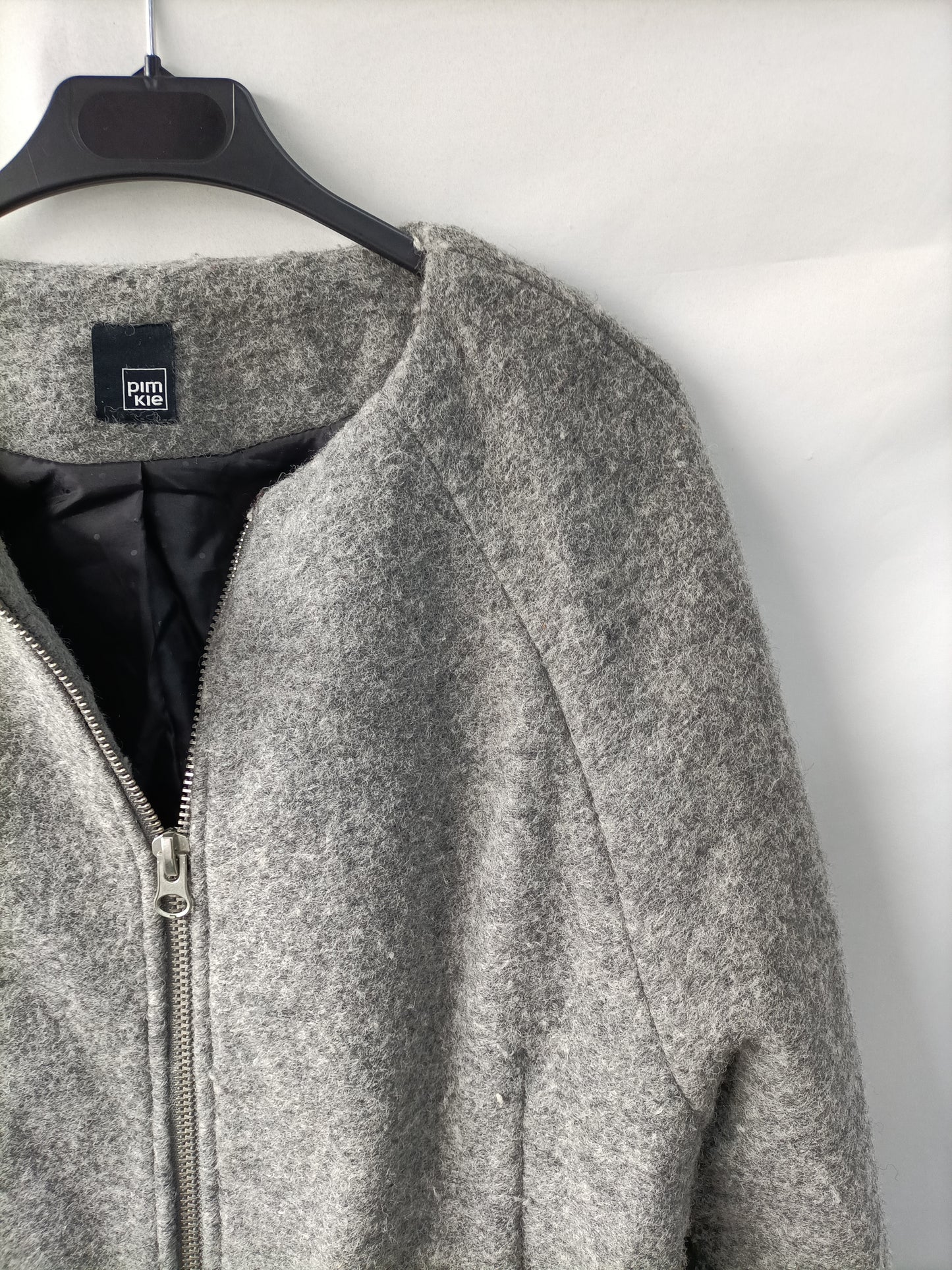 PIMKIE.abrigo paño verdeT.m