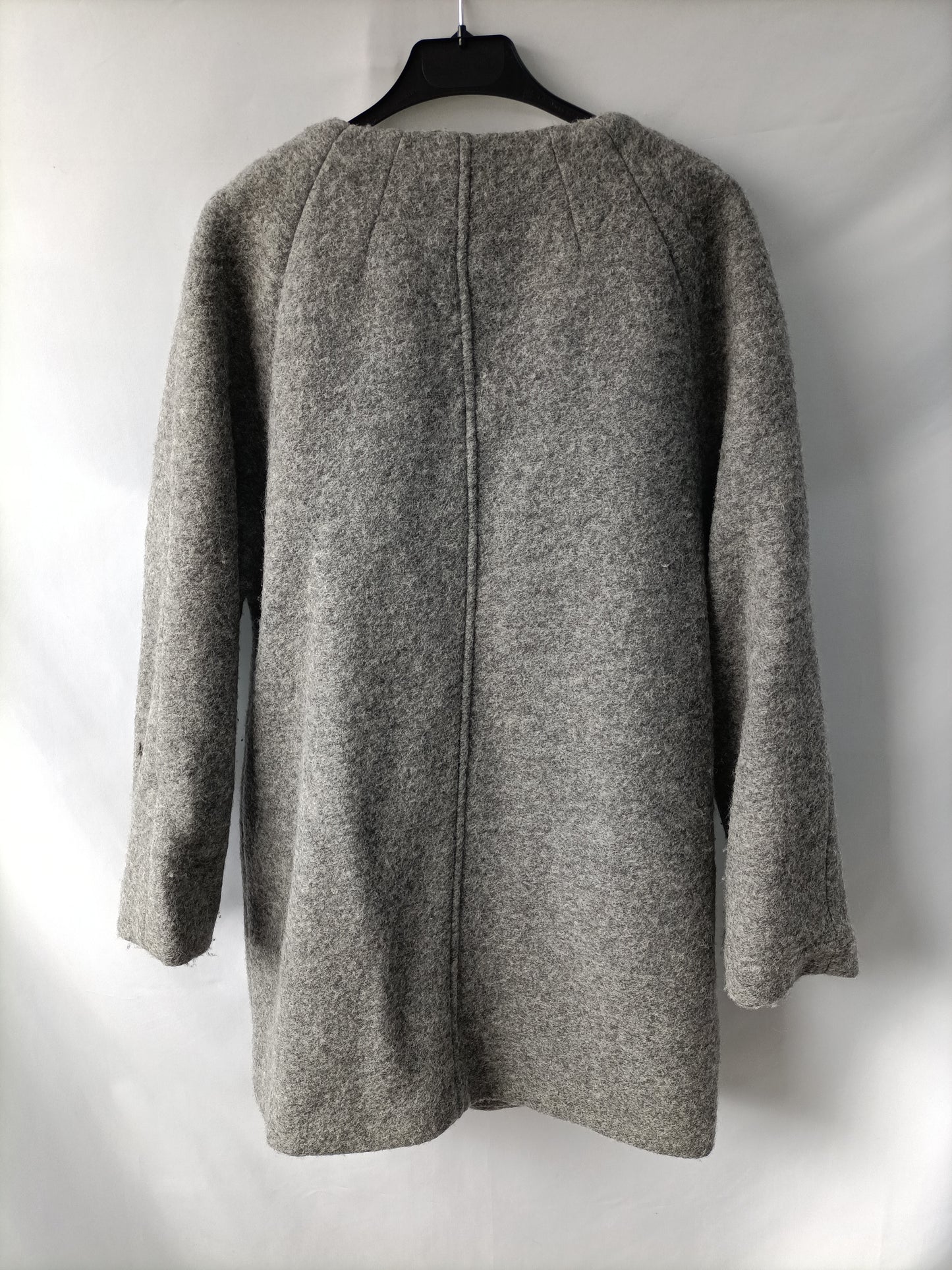 PIMKIE.abrigo paño verdeT.m