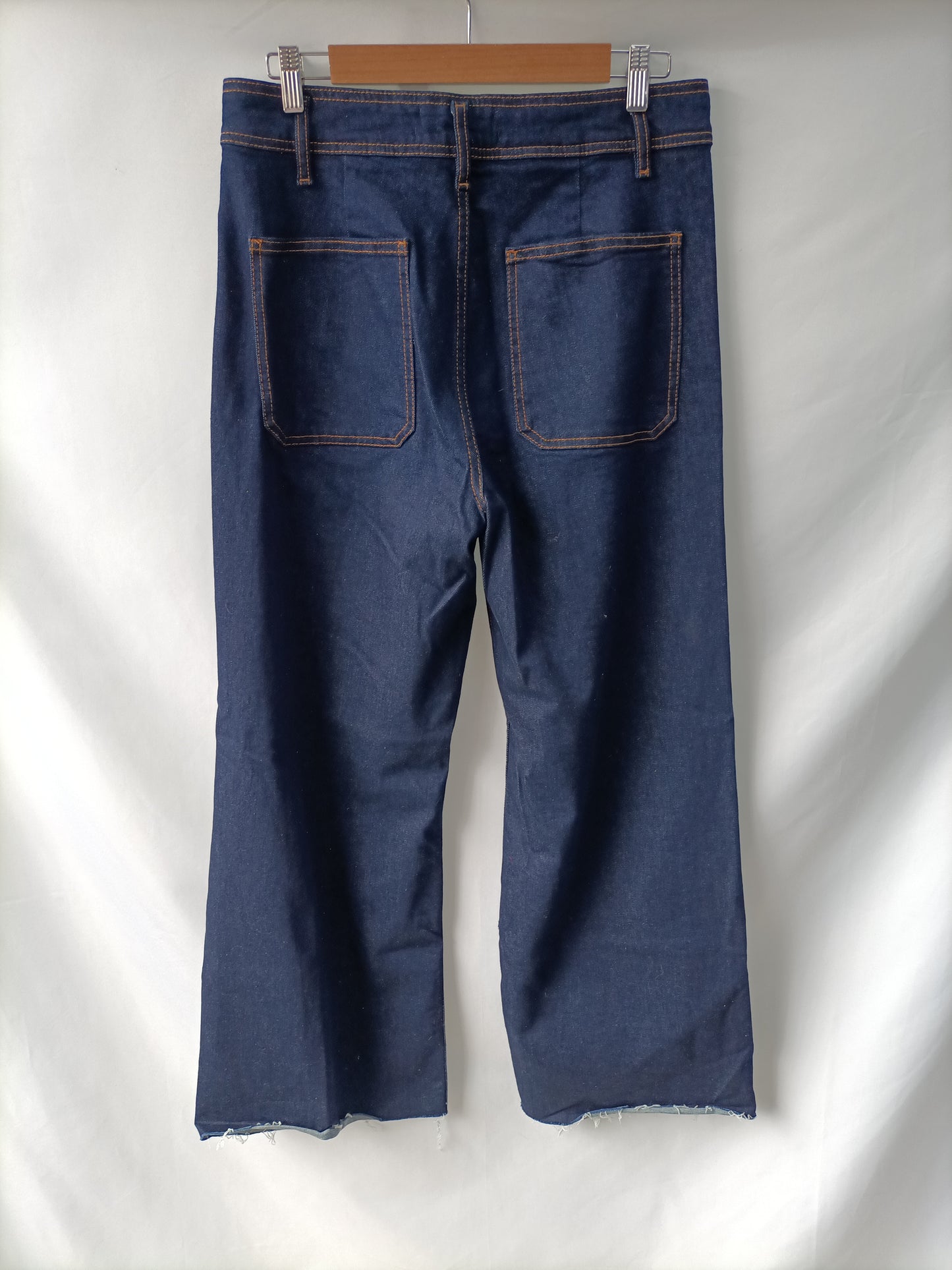 ZARA. Dark denim trousers size 42