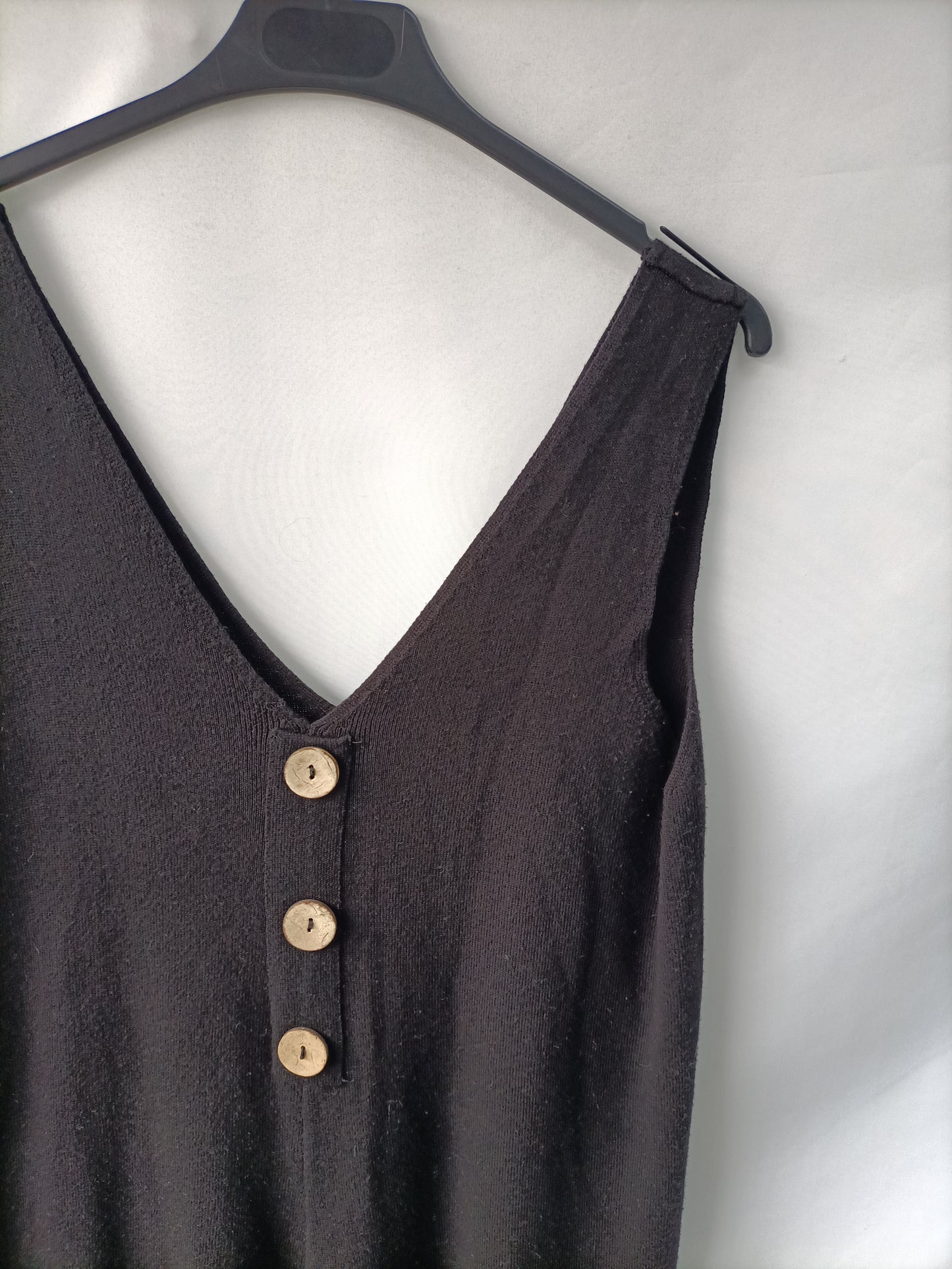 STRADIVARIUS. Mono Negro punto T.m