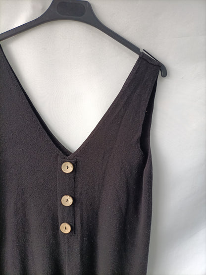 STRADIVARIUS. Mono Negro punto T.m