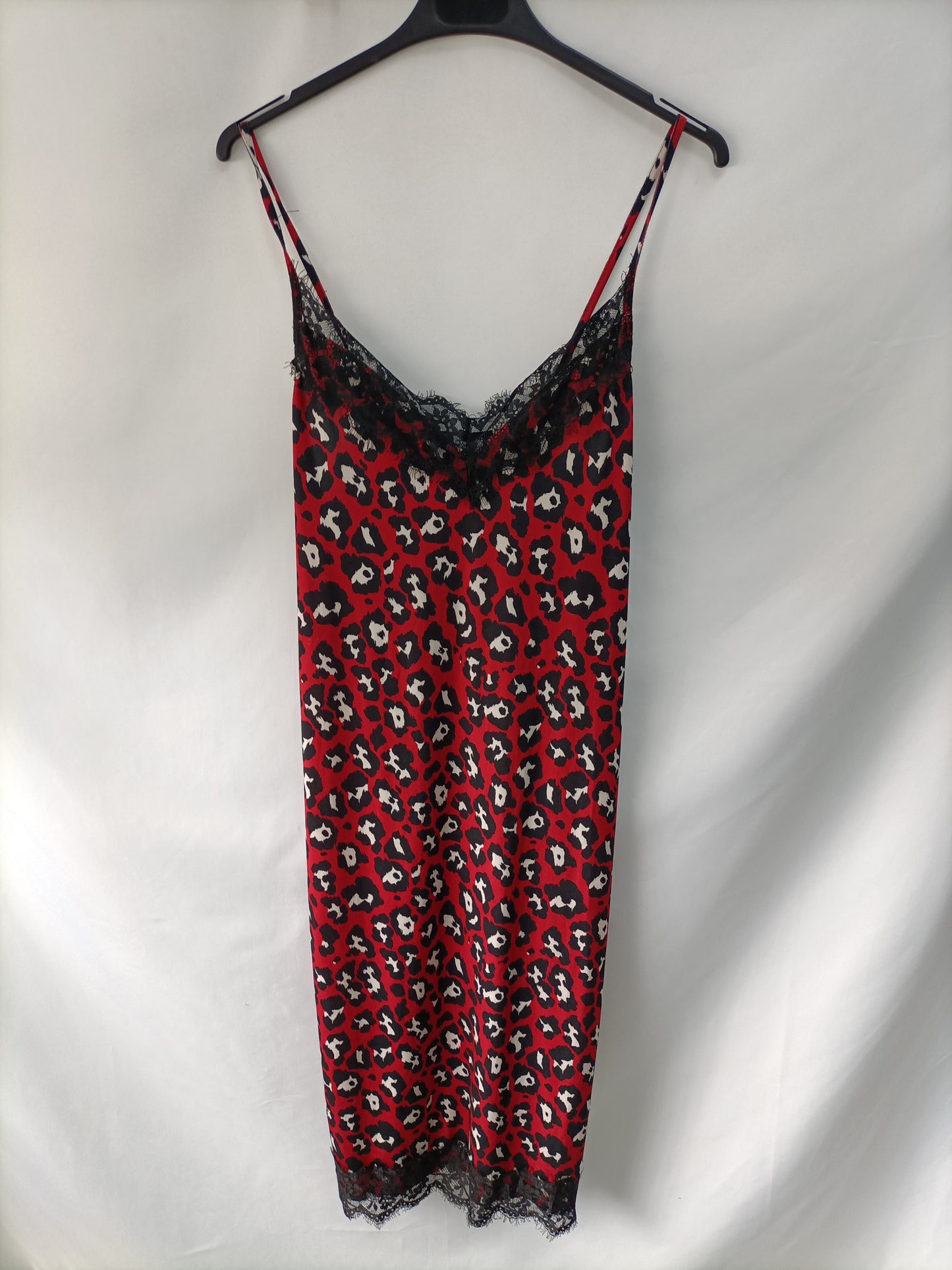 ZARA. Animal print dress Ts