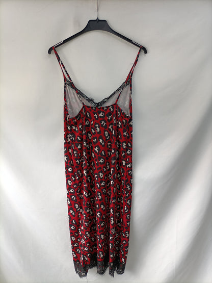 ZARA. Animal print dress Ts