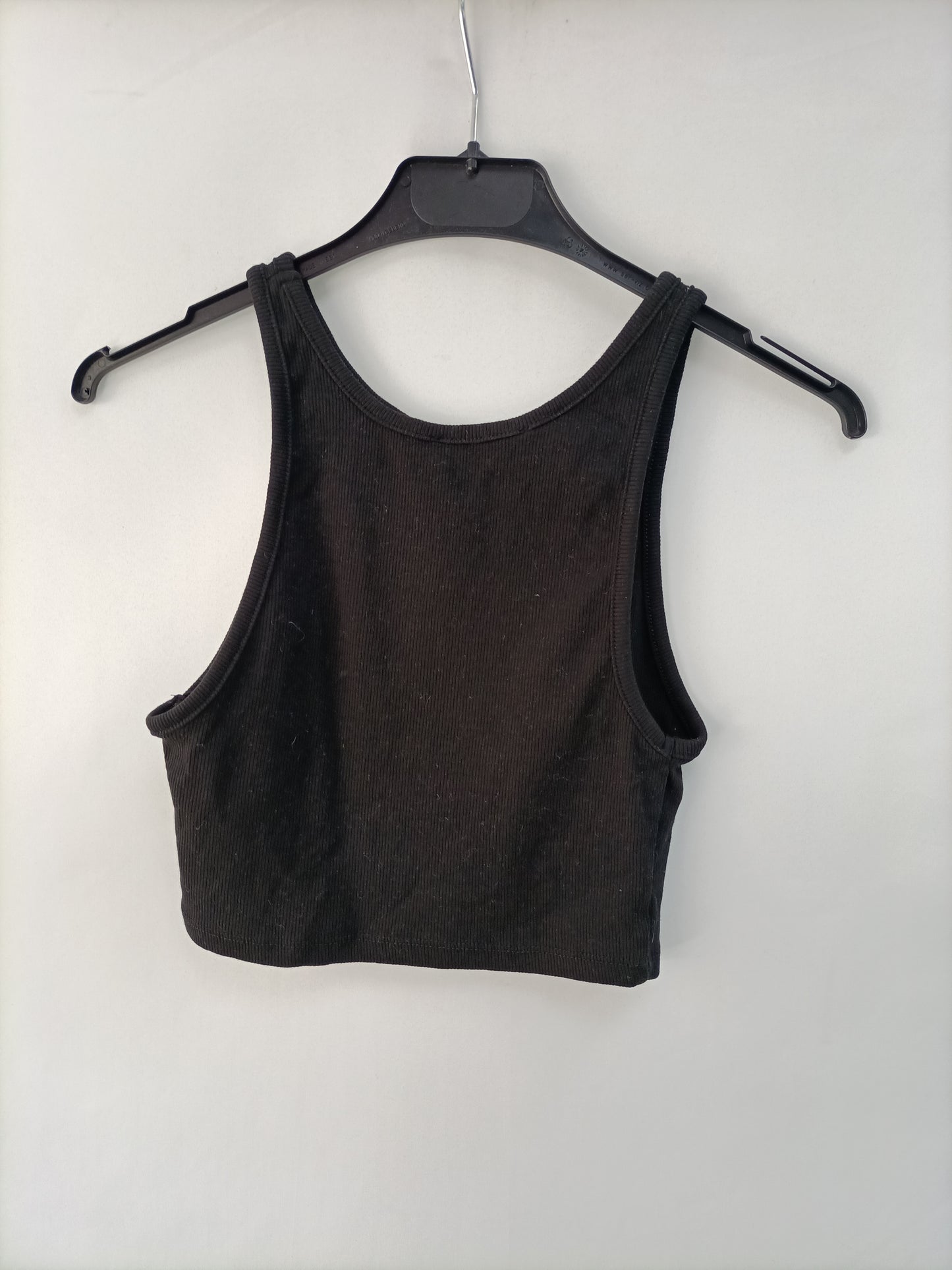 ZARA. Ribbed Crop Top Tm