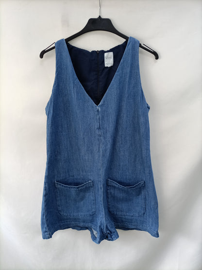 ZARA. Mono corto denim T.s
