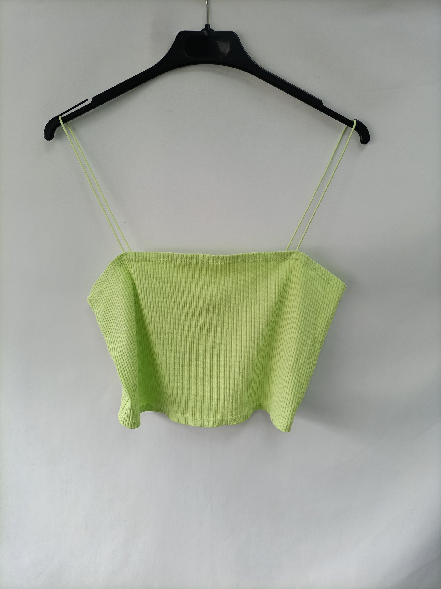 H&amp;M. Green ribbed top TL