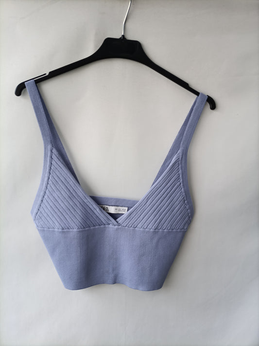 ZARA. Mauve top, size L