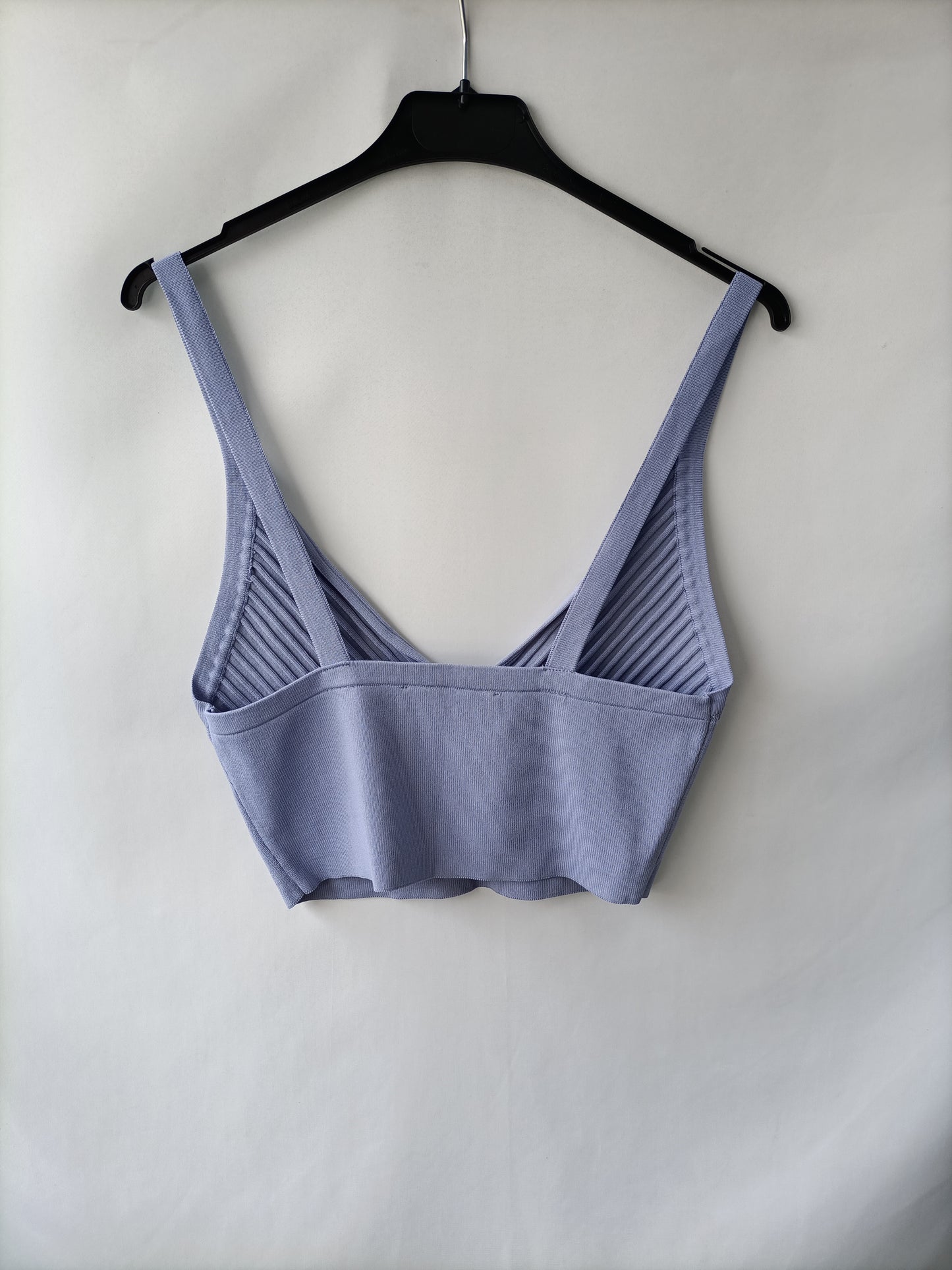 ZARA. Top malva T. L