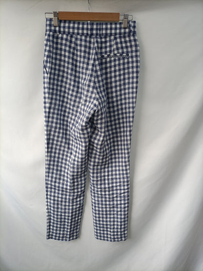 MIRTO. Gingham trousers size 36