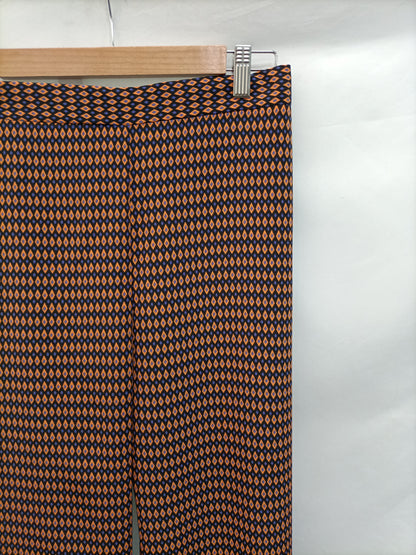 IL DUO. Rhombus Palazzo pants Tu(36)