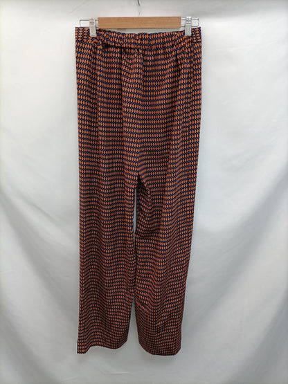 IL DUO. Rhombus Palazzo pants Tu(36)
