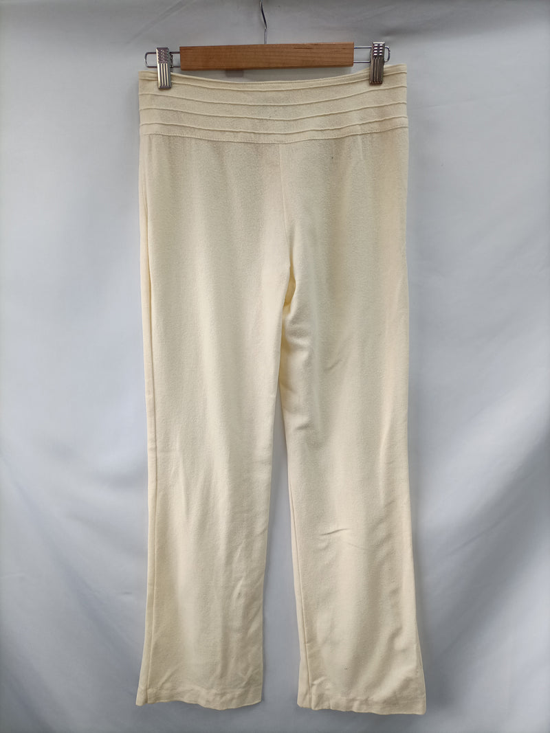 ALBA CONDE. pantalon amarillo palo T.38