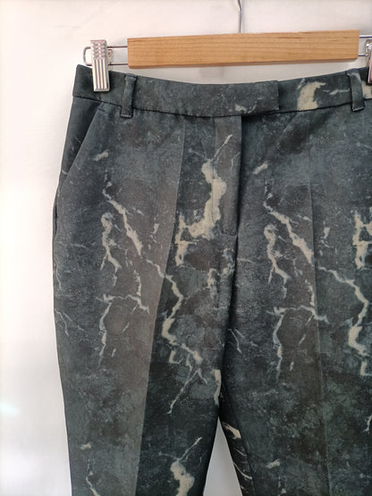 NICE THINGS. Green tie-dye pants S.38