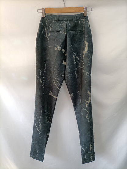 NICE THINGS. Green tie-dye pants S.38