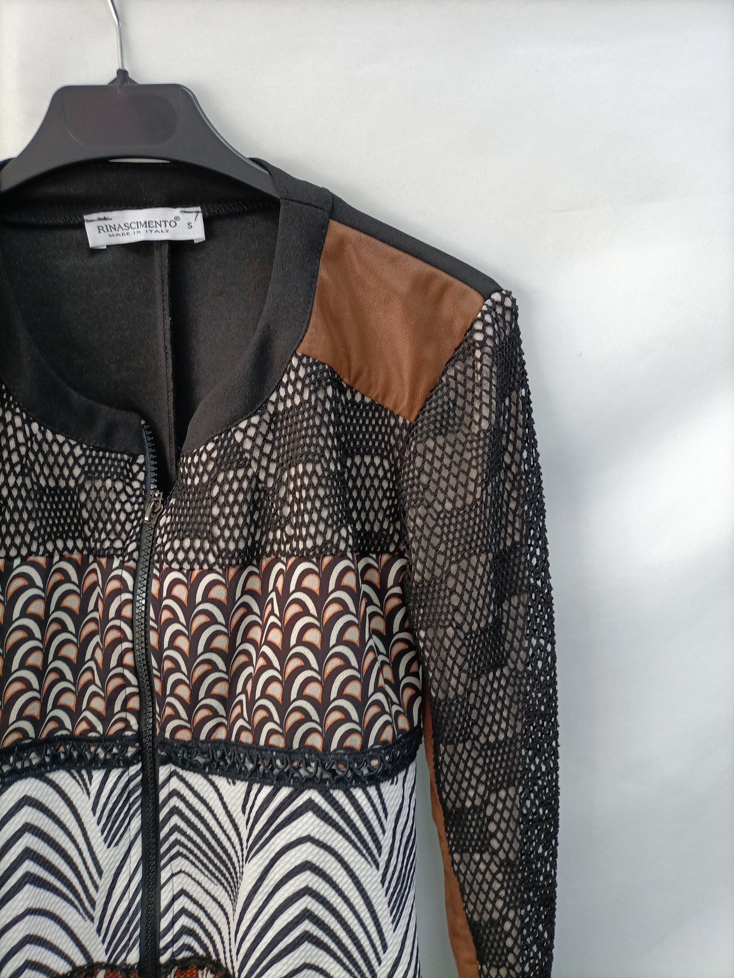 RINASCIMENTO.Chaqueta rejilla T.s