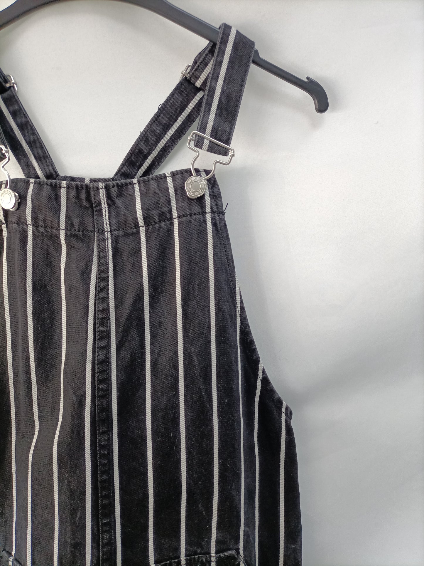 STRADIVARIUS.Peto vaquero rayas T.38