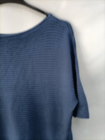 OTRAS.Camiseta azul textura T.s/m