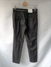 STRADIVARIUS. pantalon negro chino slim T.34