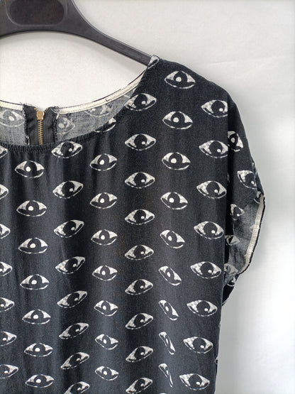 OTRAS.vestido negro ojos Tu (m)