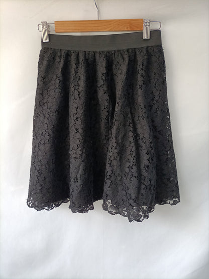 OTRAS. Falda corta encaje TU (s)