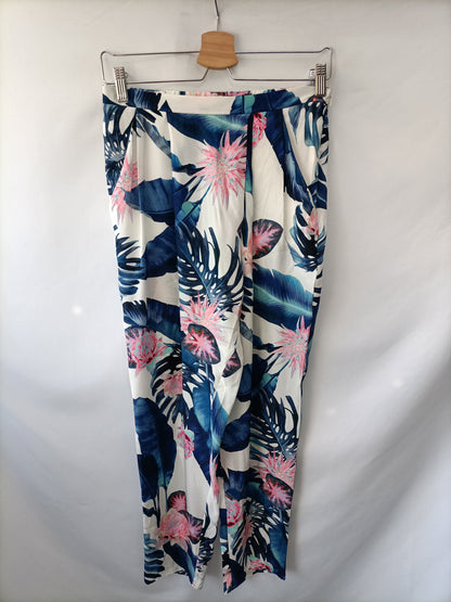 LOLA LI. Printed trousers S. 38