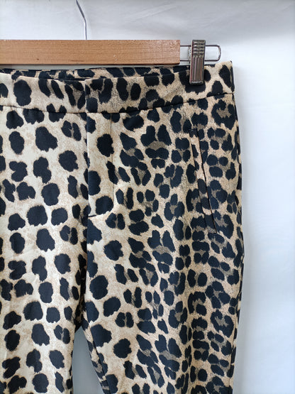 ZARA. pantalon animal print T.s