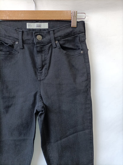 TOPSHOP.Pantalones negros T.32/34