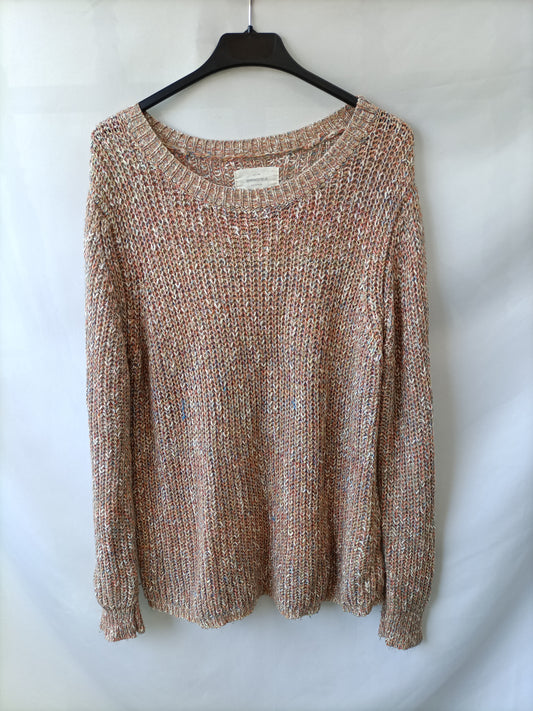 SPRINGFIELD. Jersey de punto colorido T. xl