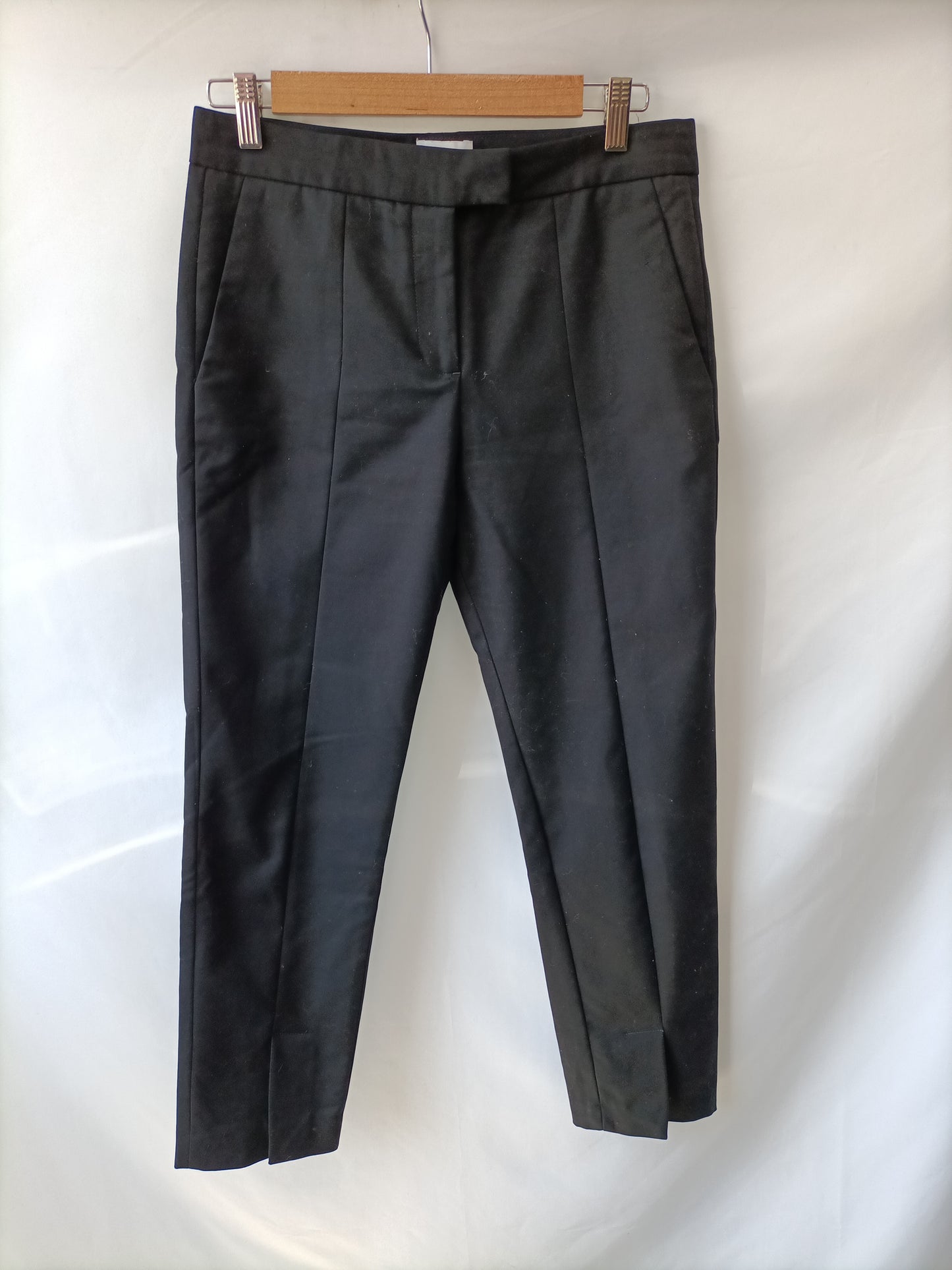 BIMBA Y LOLA. Black chino trousers, size 36