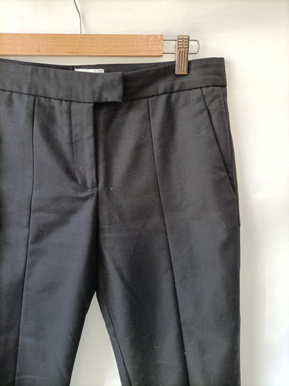 BIMBA Y LOLA. Black chino trousers, size 36