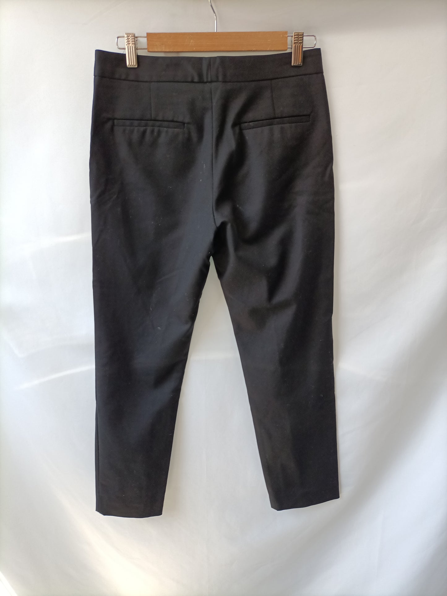 BIMBA Y LOLA. Black chino trousers, size 36