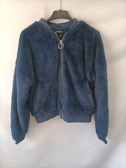 LEFTIES. Bomber pelo azul T.s