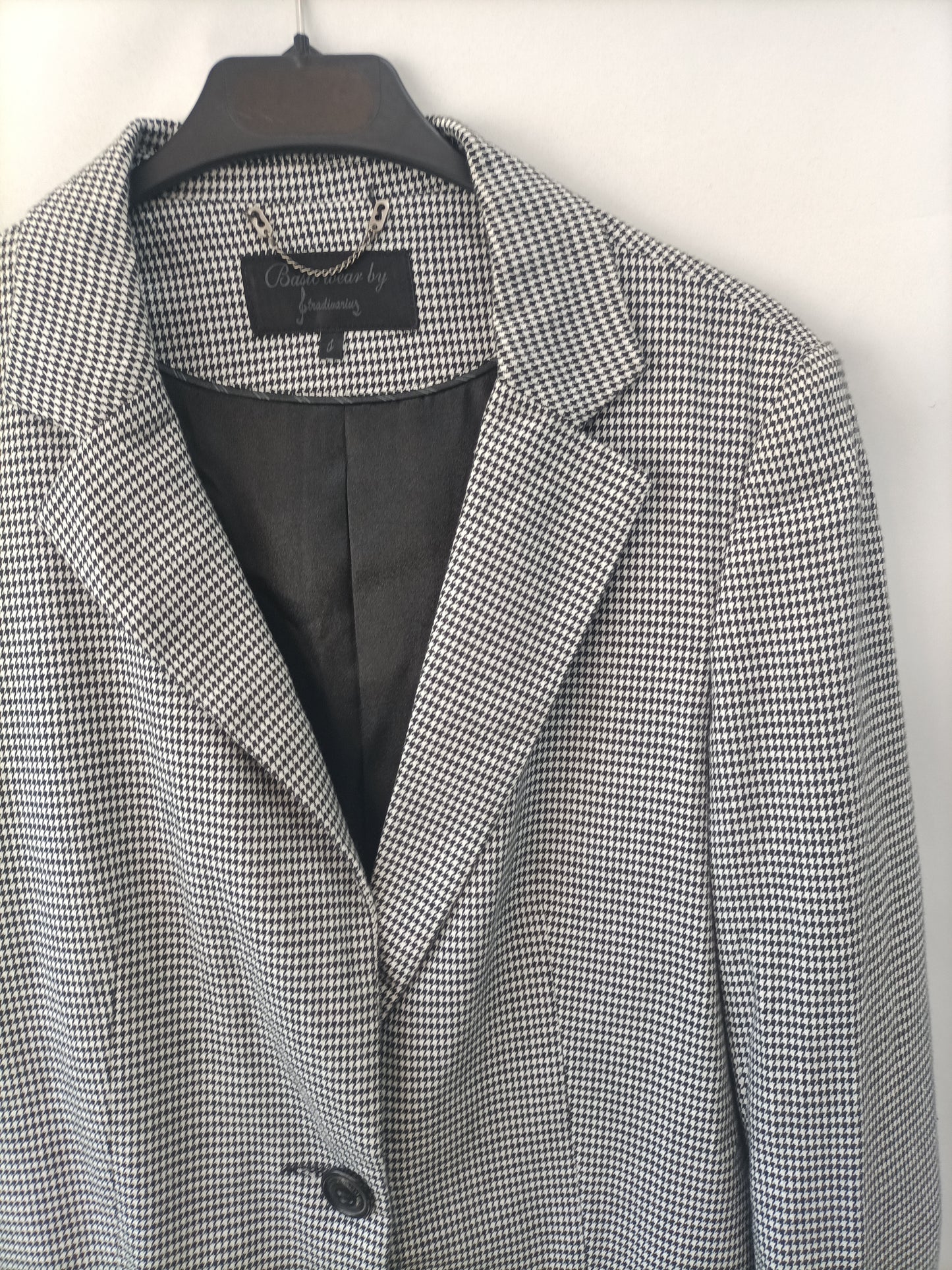 STRADIVARIUS. Blazer pata de gallo  T.s