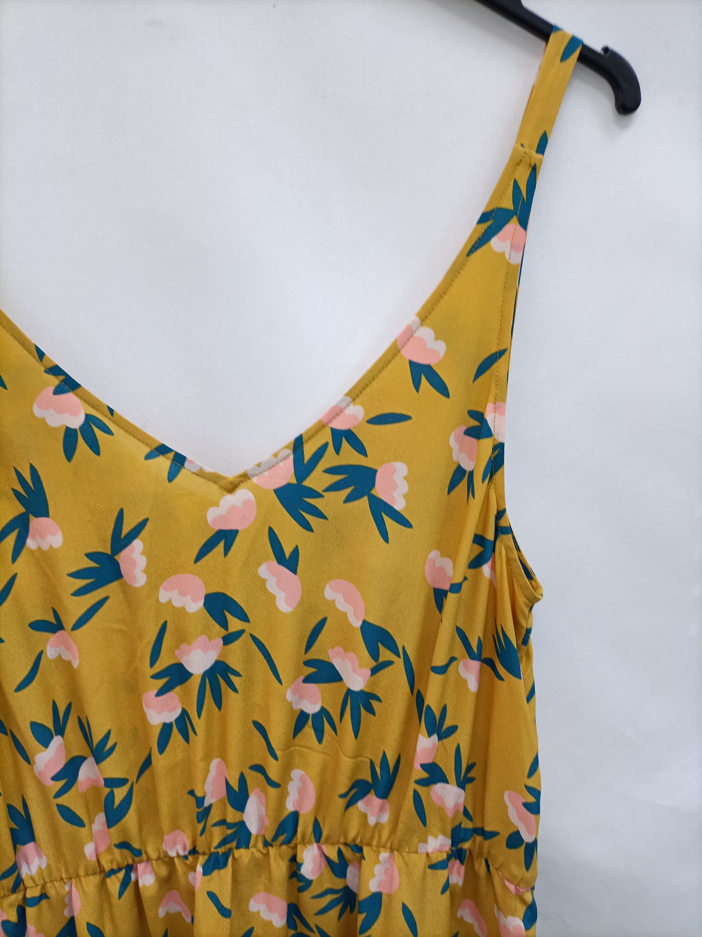 DES PETITS HAUTS. Vestido midi flores T.2(m)