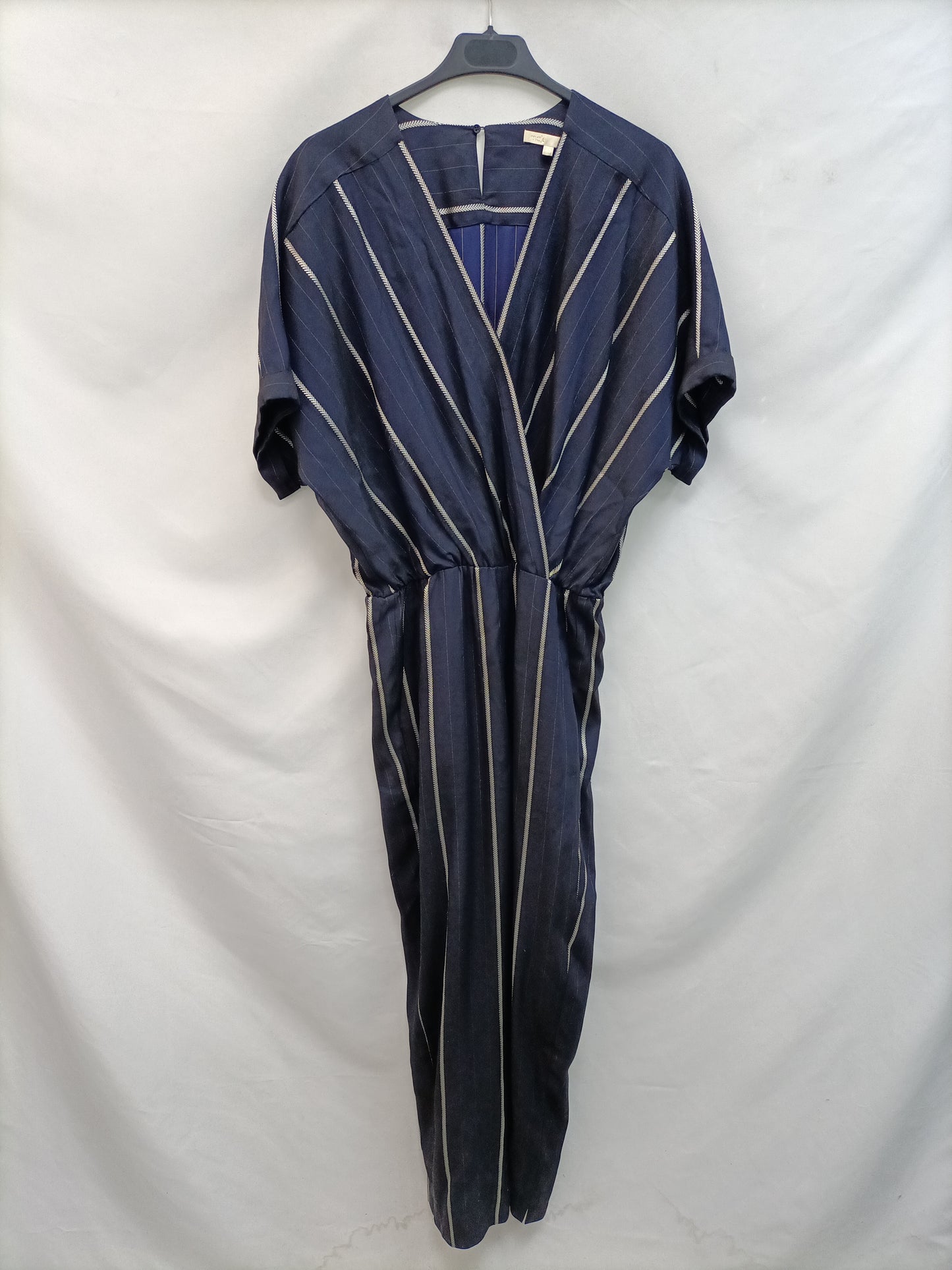 MAJE. Striped jumpsuit size 40