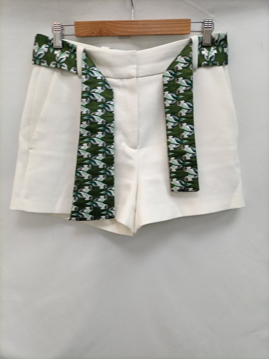 MAJE. Off-white shorts size 38