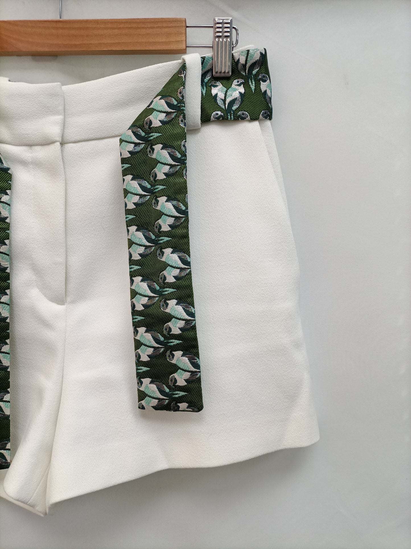 MAJE. Off-white shorts size 38