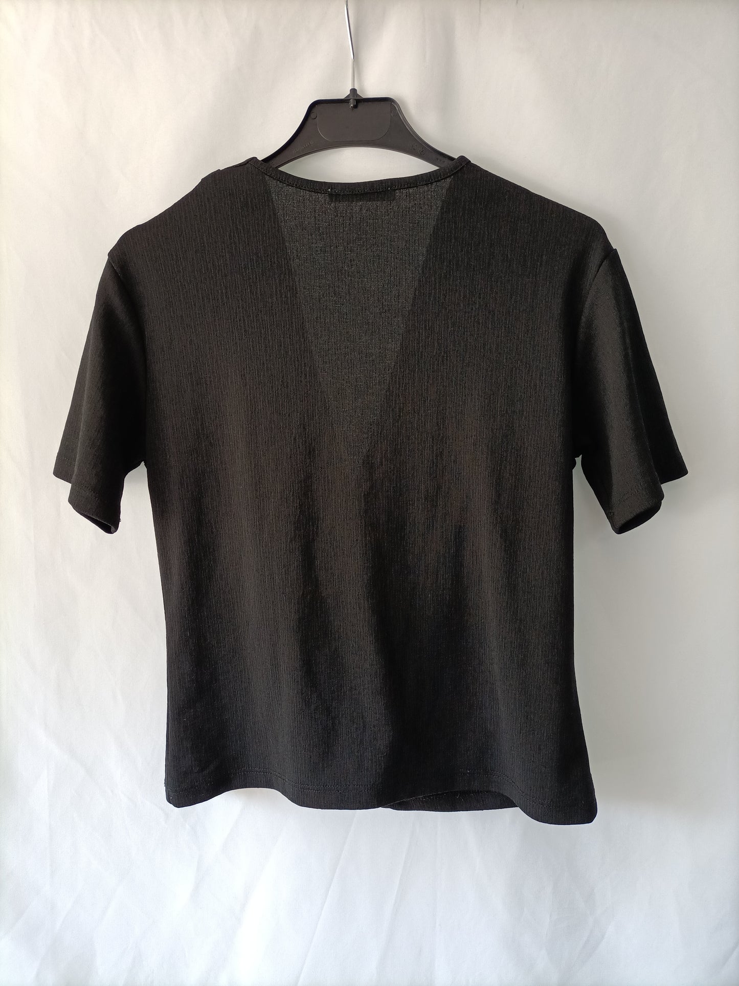 ZARA. Camiseta cruzada T.l