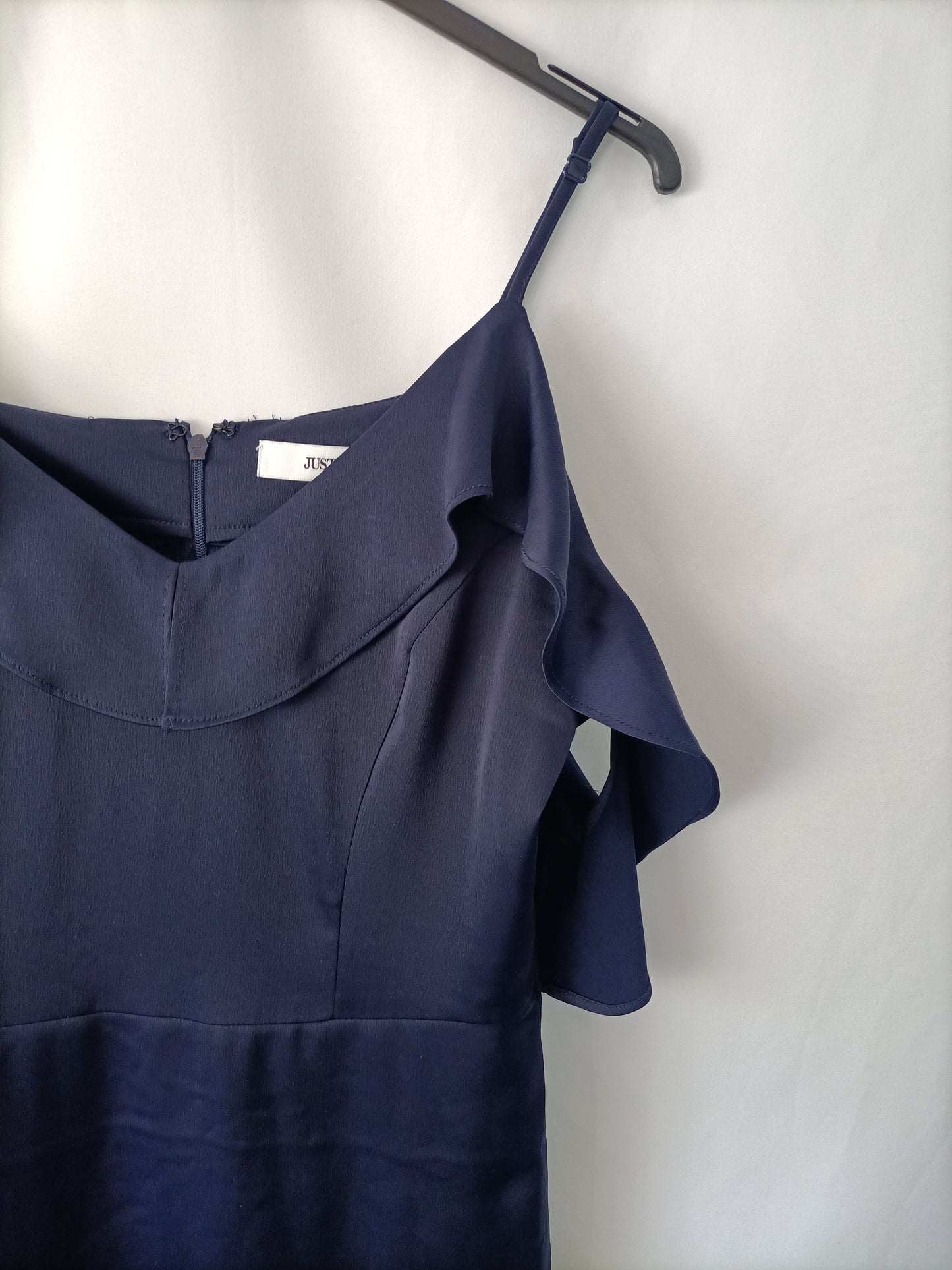 JUSTFUB. Blue midi dress T.s