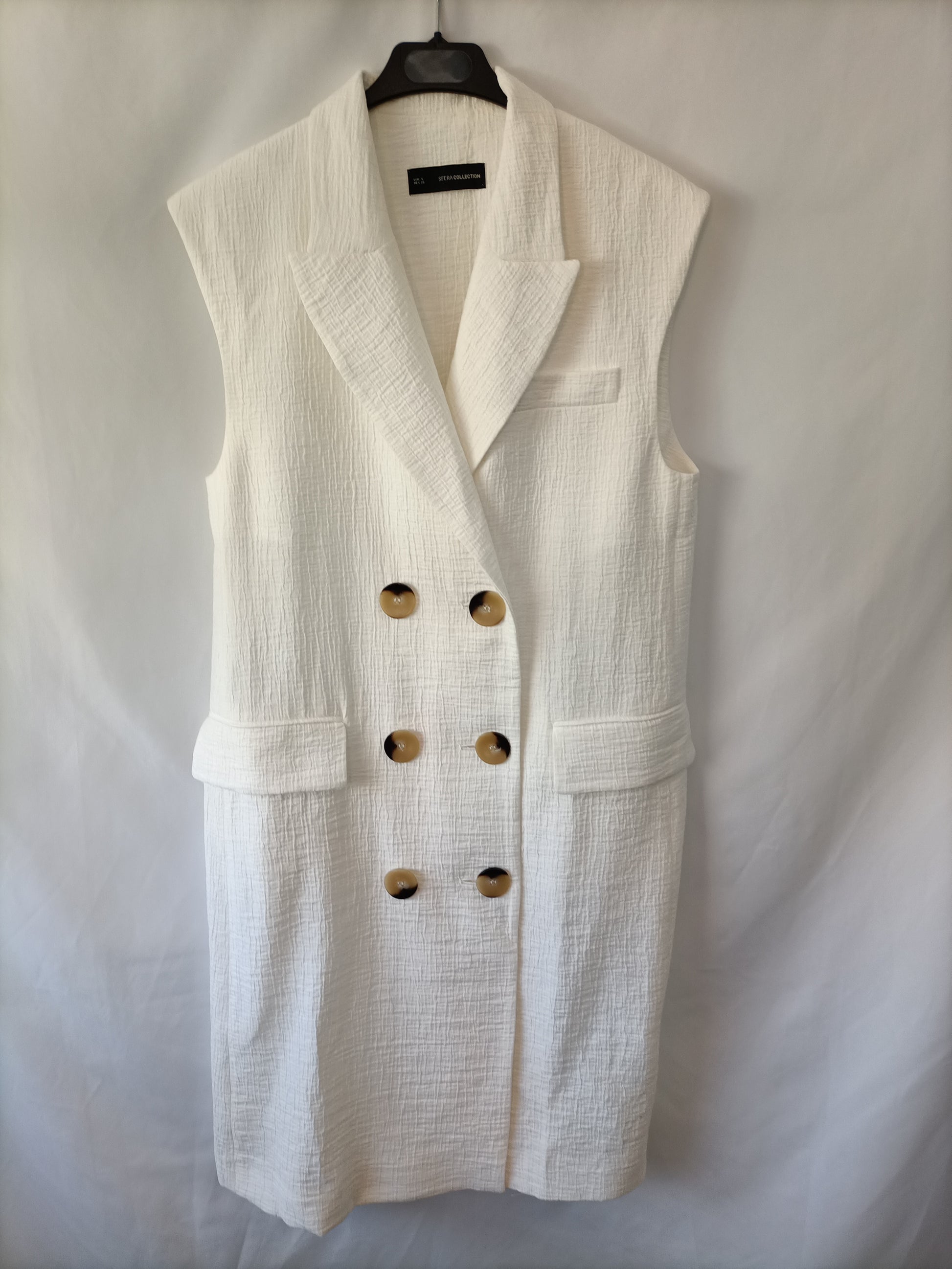 Chaleco Corto Chaleco Punto Mujer Sfera Chaleco Corto Capucha