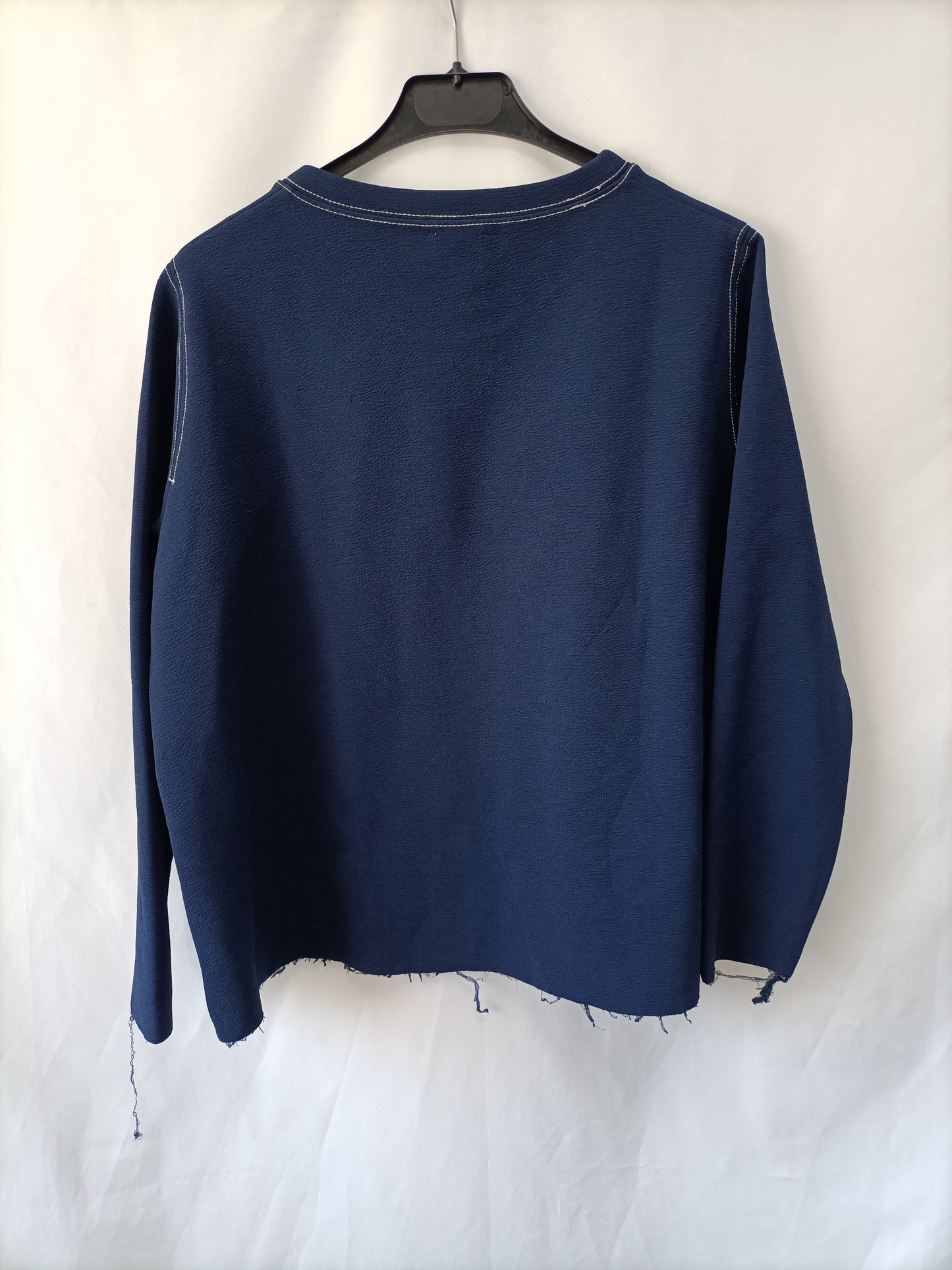 BIMBA Y LOLA. Blue T-shirt with pockets TM