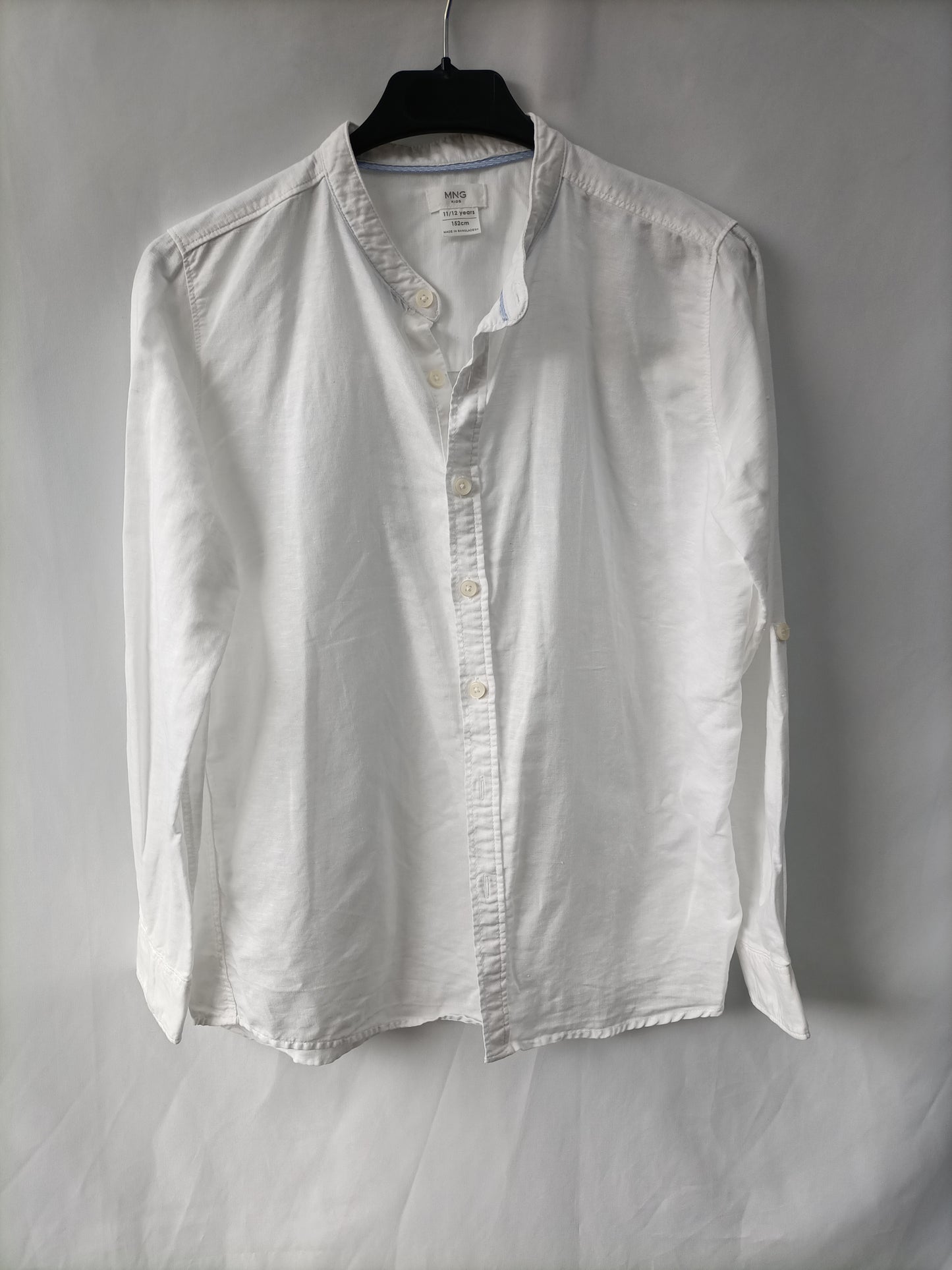 MANGO. Camisa blanca T.11/12