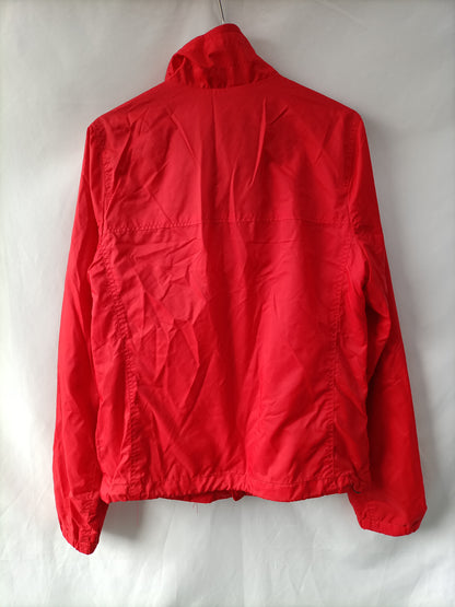 HOLLISTER. Corta vientos rojo T.s