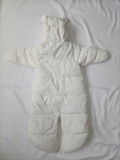 H&M. Abrigo enterizo T.2-6meses