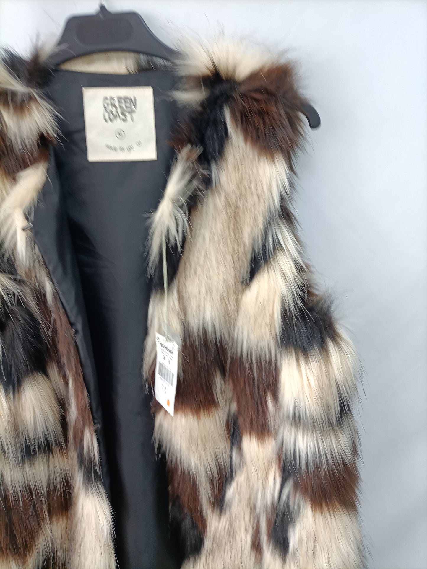 GREEN COAST. Chaleco pelo sin mangas T.m