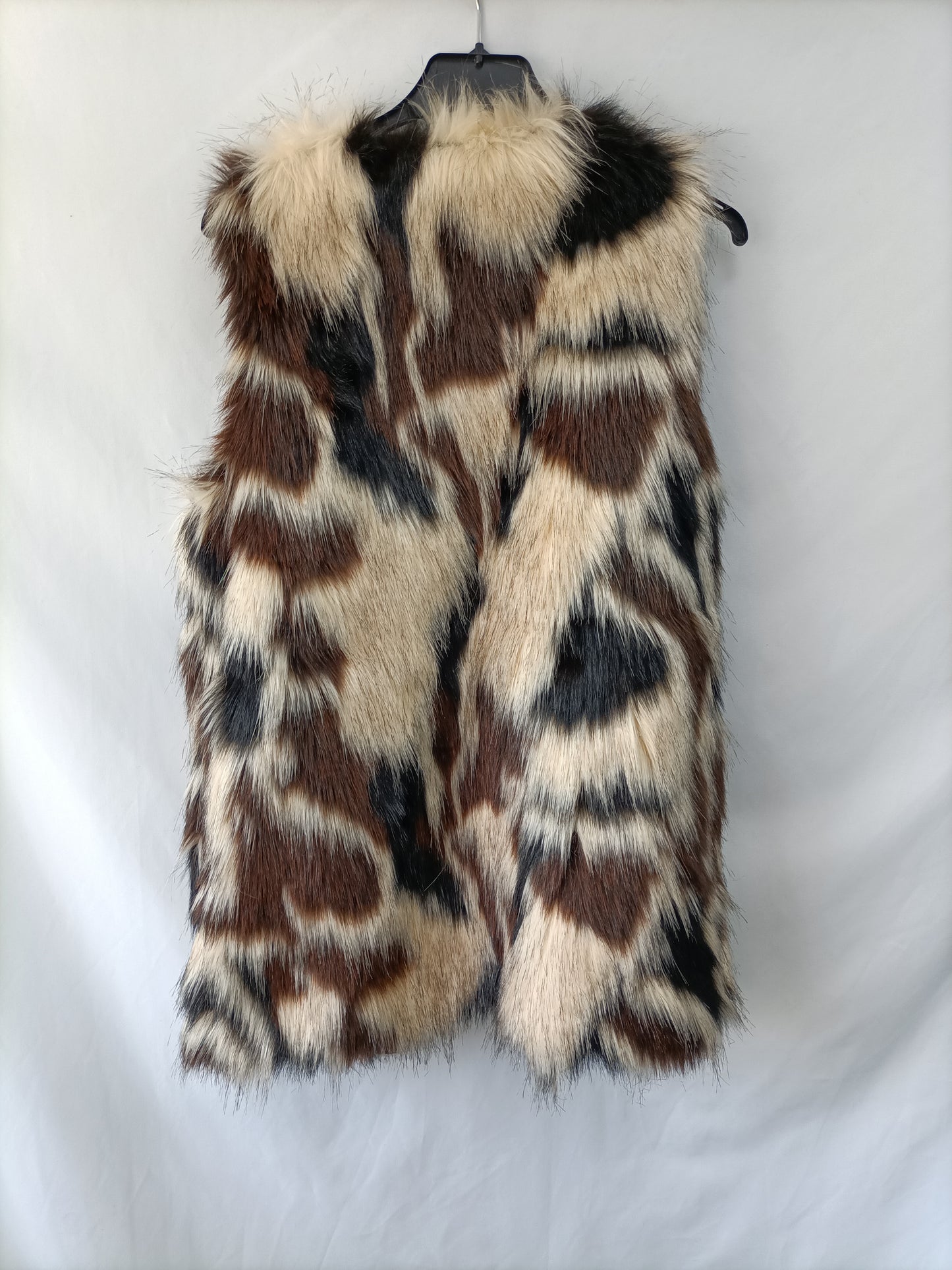 GREEN COAST. Chaleco pelo sin mangas T.m