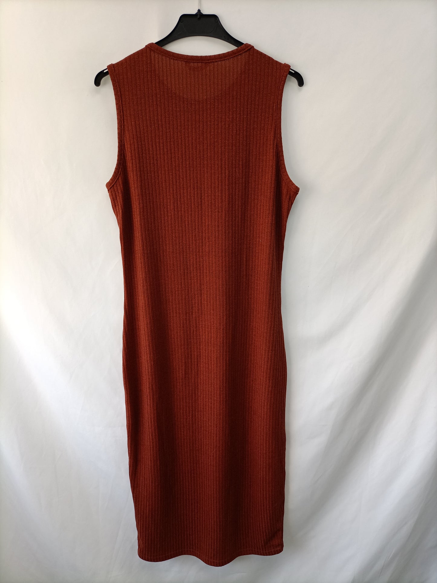 SHEIN. Vestido midi teja T.xl